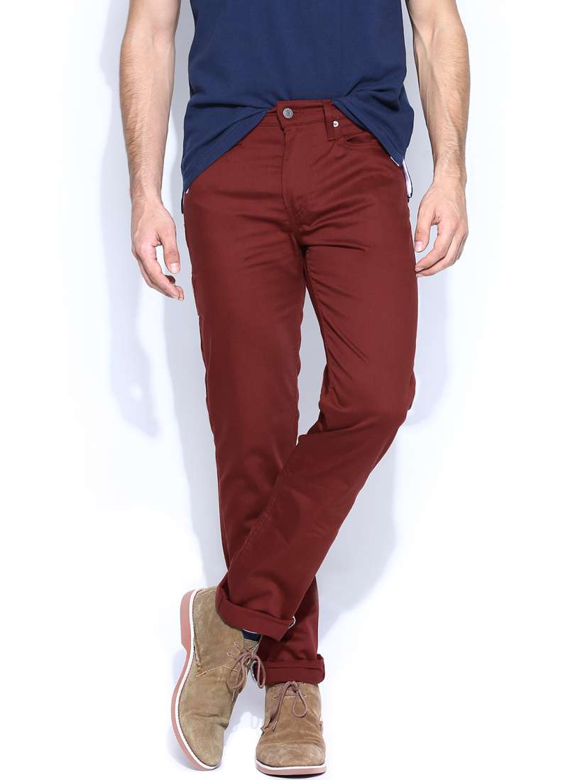 Levi's 511 red jeans cheap