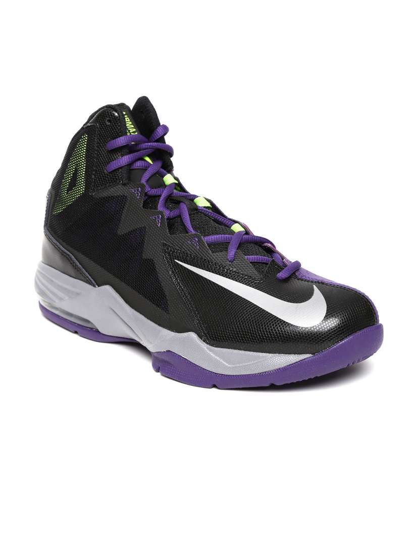 Buy Nike Men Purple Black Air Max Stutter Step 2 Basketball Shoes Sports Shoes for Men 683971 Myntra