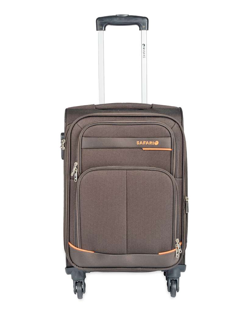 Buy Safari Unisex Brown Small Trolley Suitcase Trolley Bag for Unisex 703631 Myntra