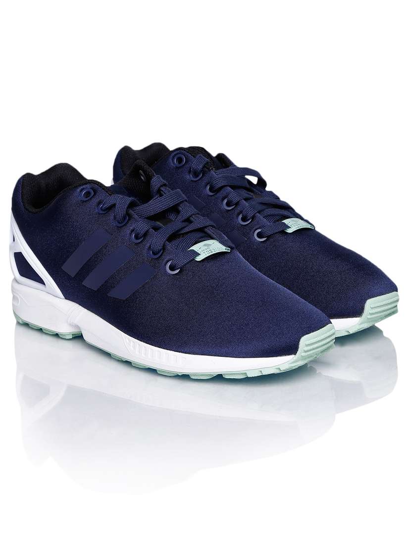 Flux Trainers Adidas Zx Flux Navy Blue Womens Shop Adidas Zx Flux
