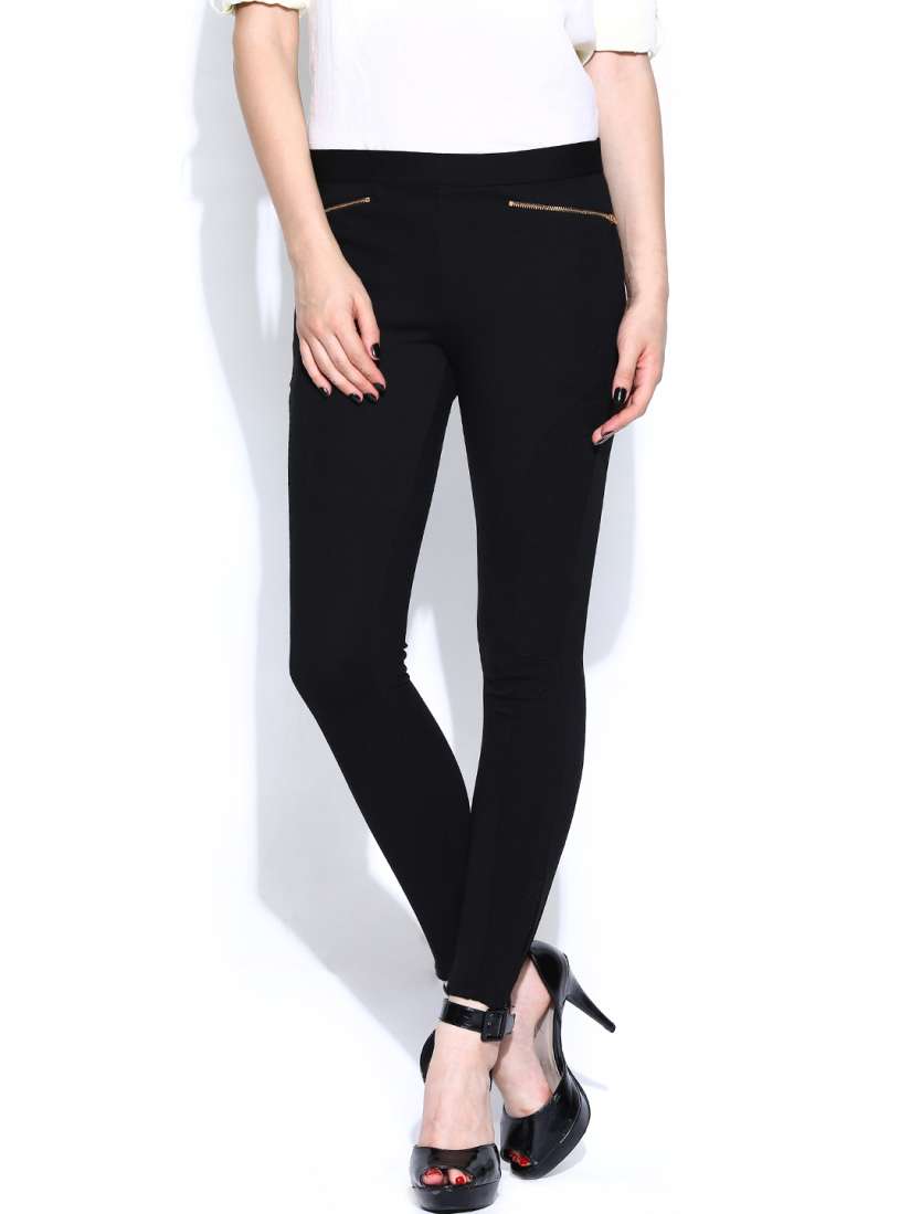 Buy Numero Uno Women Black Treggings Jeggings for Women 712638 Myntra
