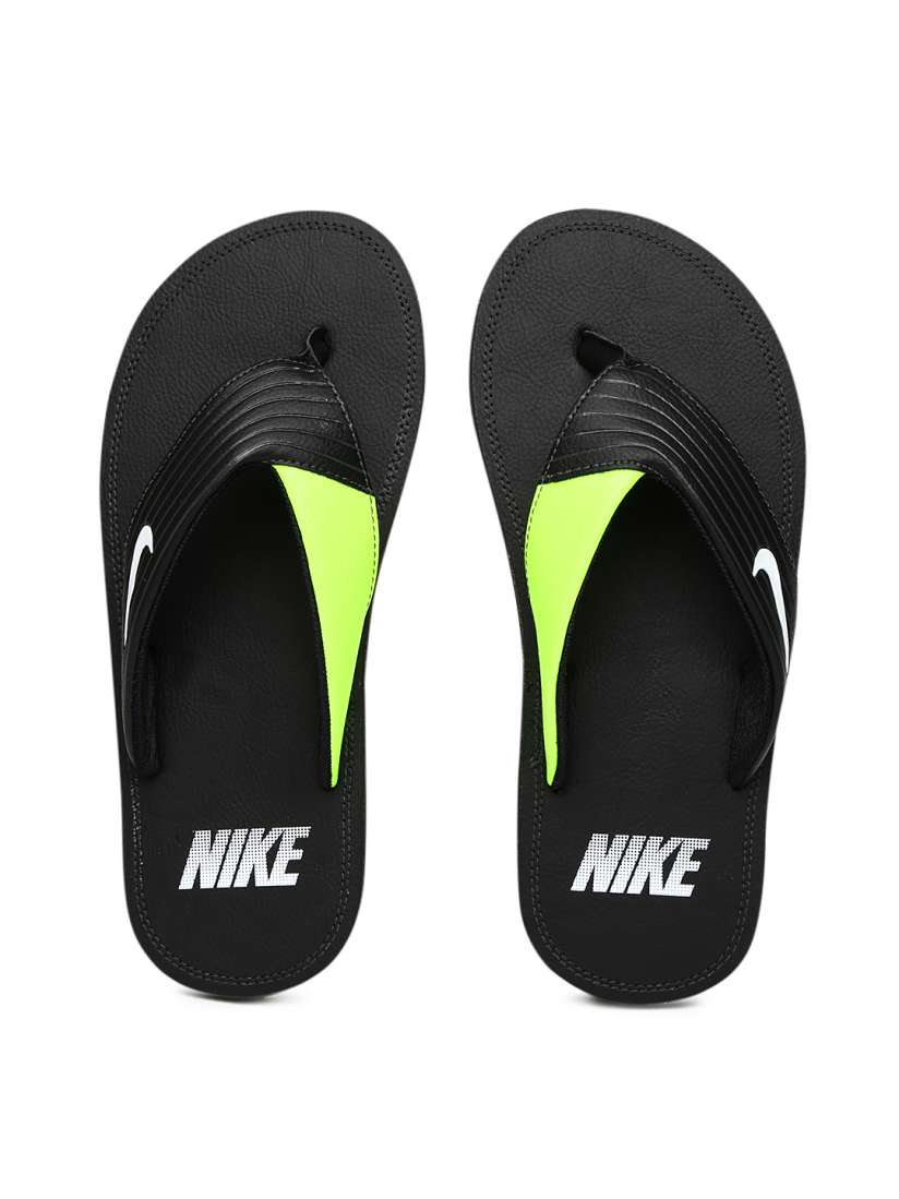 Nike green thong flip flop hotsell