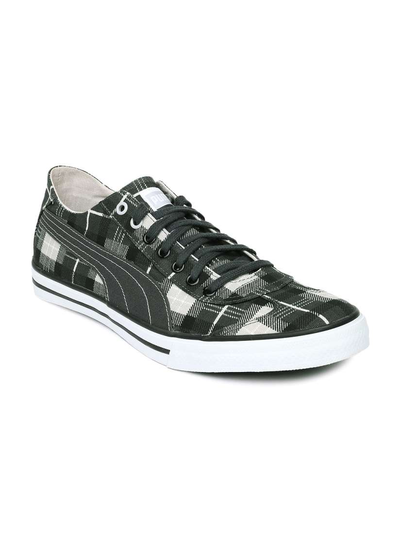 Buy PUMA Men Grey Black 917 Gr Lo DP Checked Casual Shoes Casual Shoes for Men 716071 Myntra