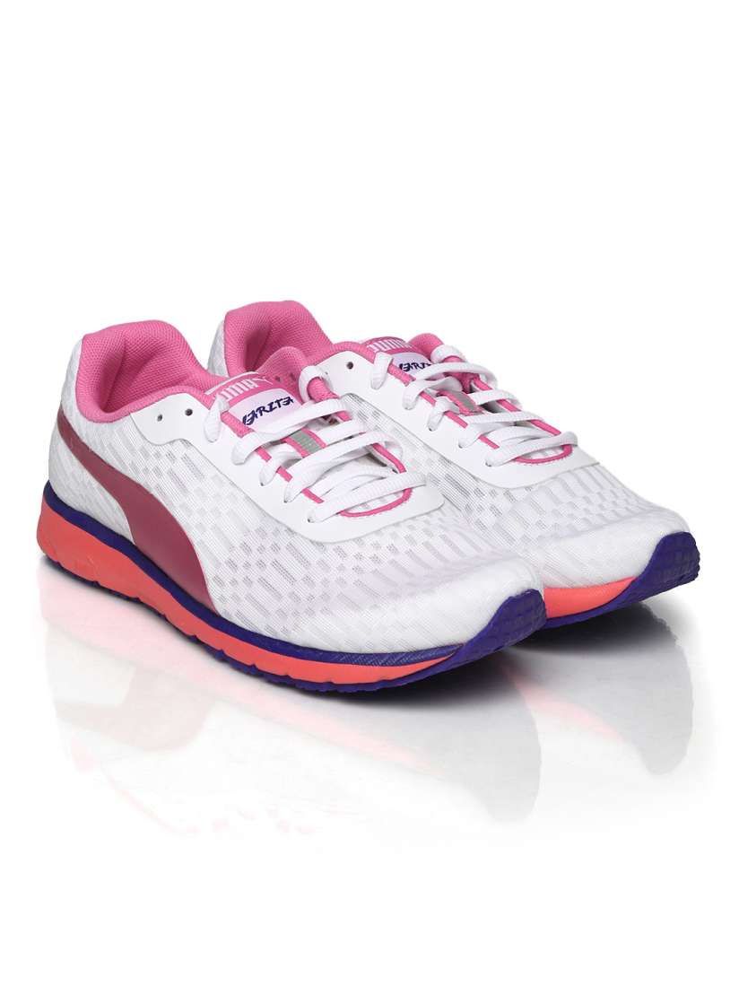 Buy PUMA Women White Narita V3 Speed Running Shoes Sports Shoes for Women 716141 Myntra