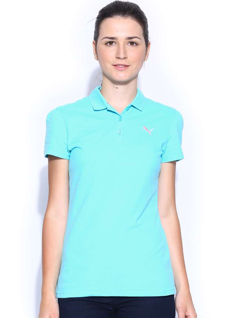 Puma blue polo t shirt discount