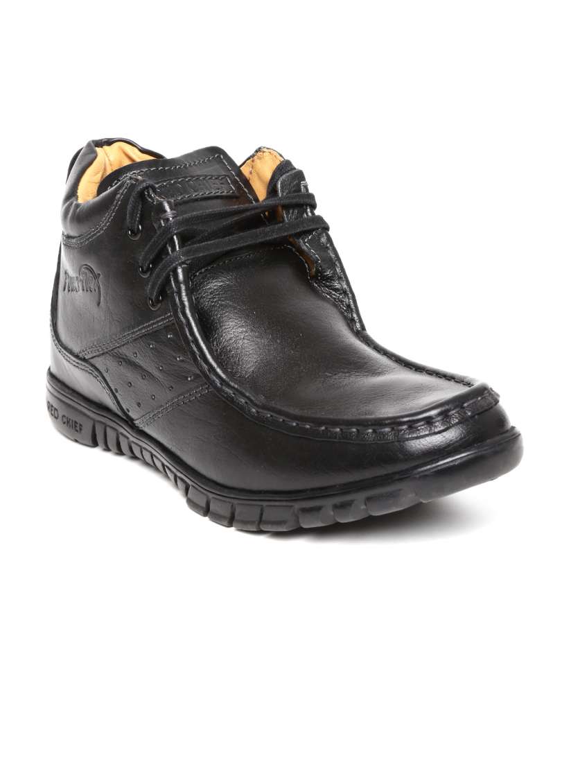 Red chief powerflex black shoes clearance