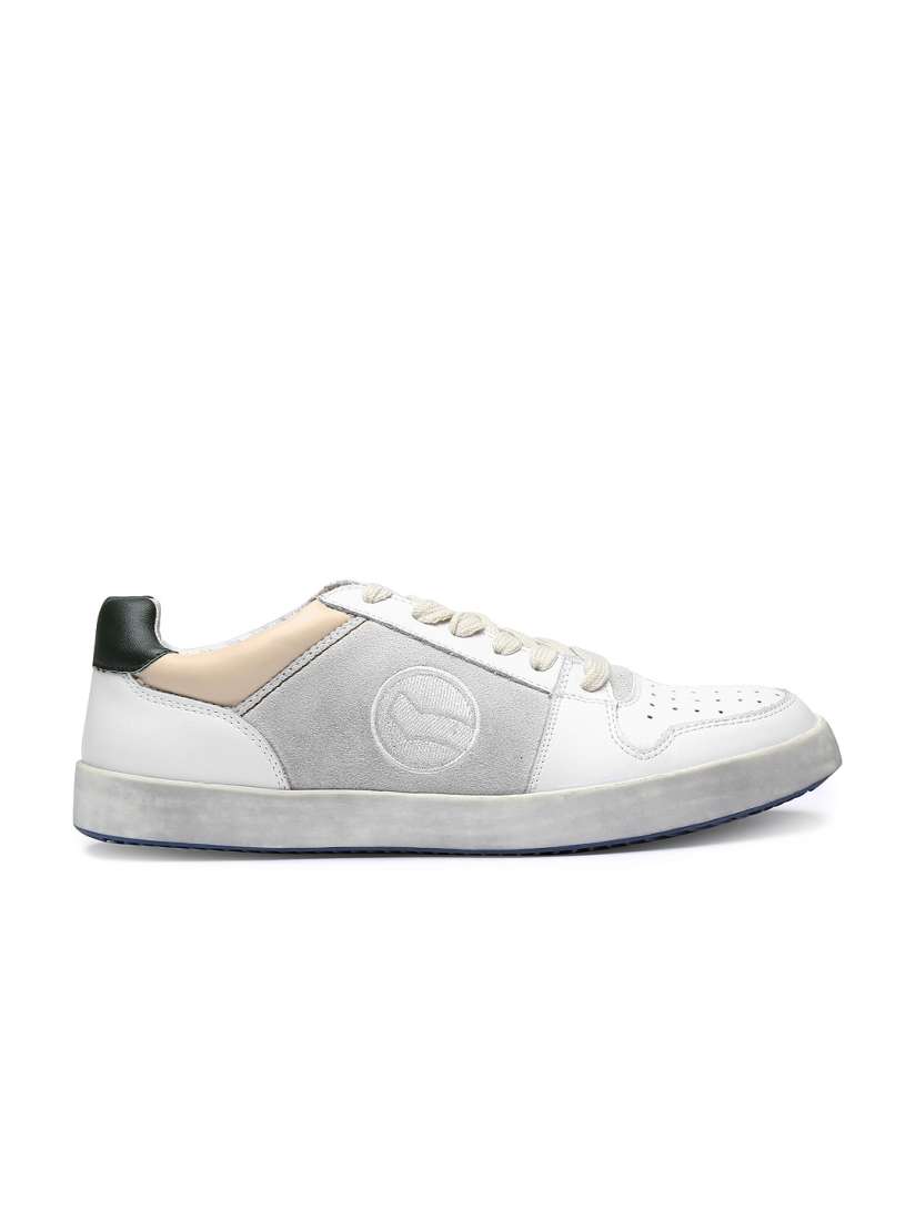 Buy GAS Men White Grey Suede Rip Casual Shoes Casual Shoes for Men 721449 Myntra