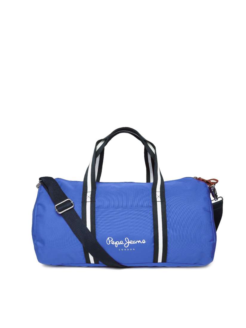 Buy Pepe Jeans Men Blue Duffle Bag Duffel Bag for Men 726629 Myntra