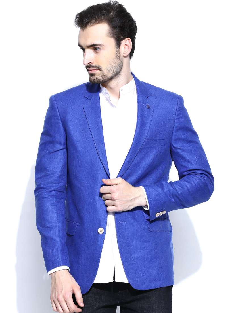 Allen solly blue blazer clearance