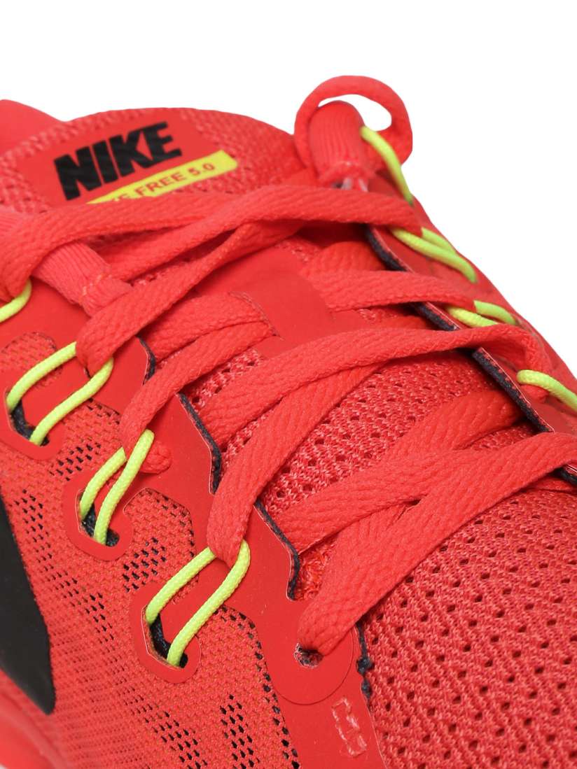Buy Nike Men Neon Orange Free 5.0 Running Shoes Sports Shoes for Men 731410 Myntra