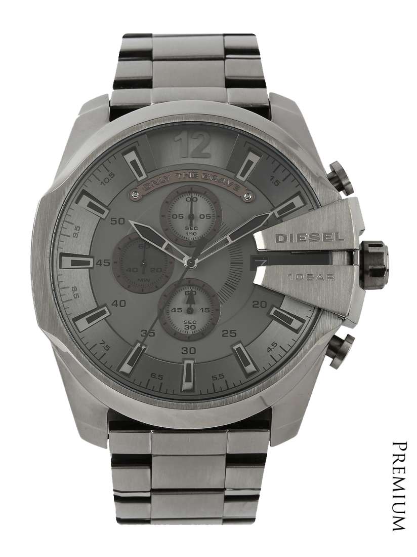 Metallic grey watch clearance