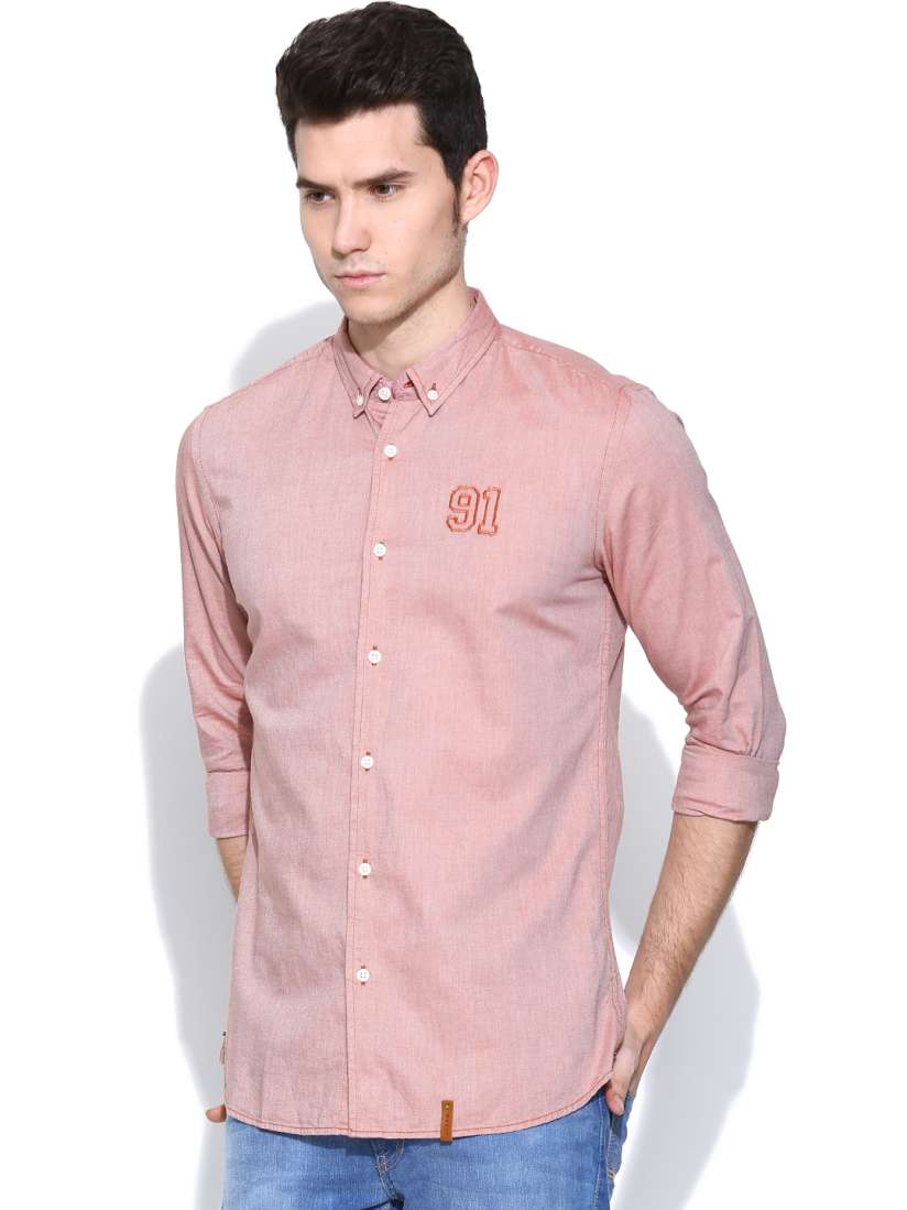 Dusty peach shirt cheap