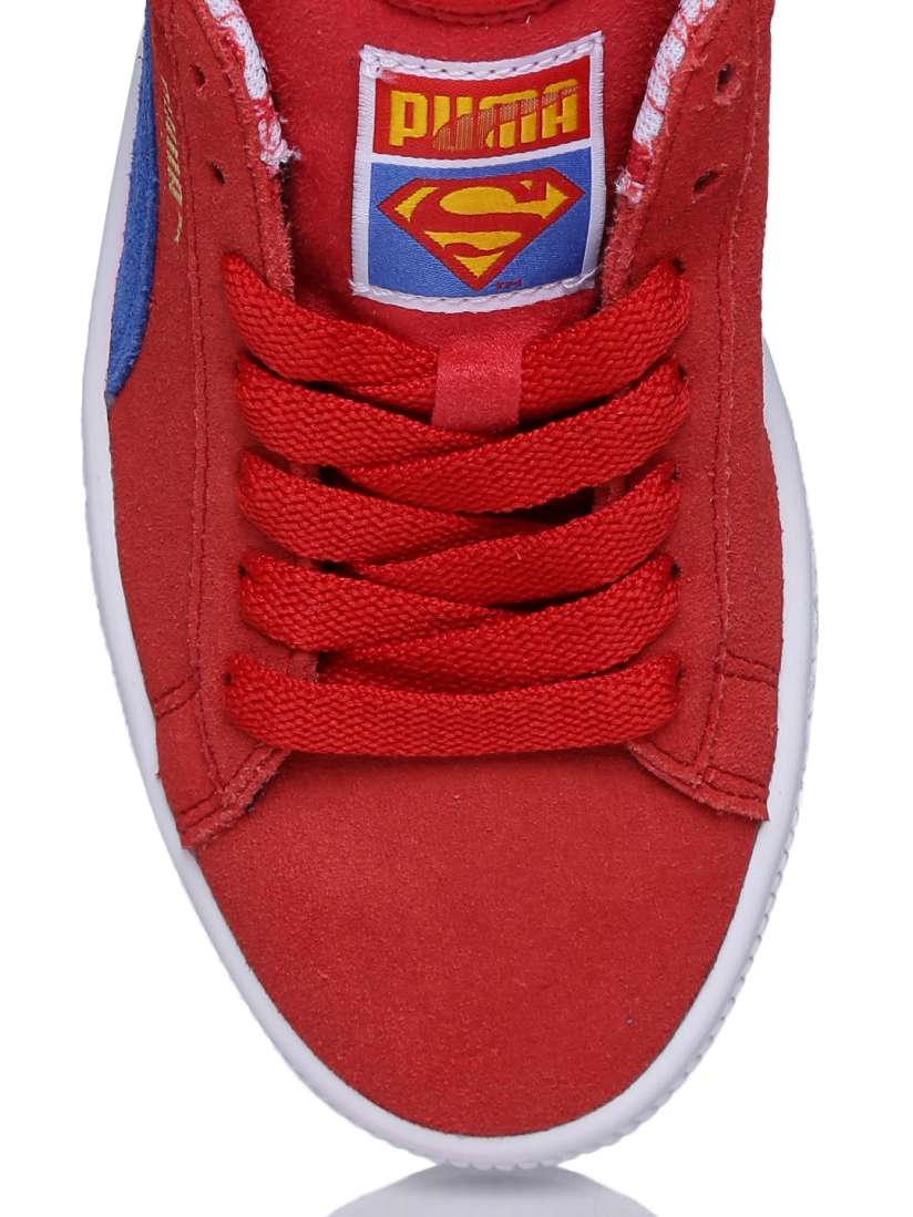 Buy PUMA Kids Red Suede Superman Jr Casual Shoes Casual Shoes for Unisex Kids 740208 Myntra
