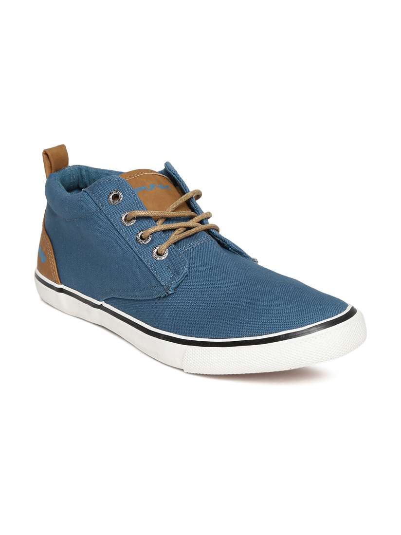 Buy Spunk Men Teal Blue Canvas Shoes Casual Shoes for Men 745463 Myntra