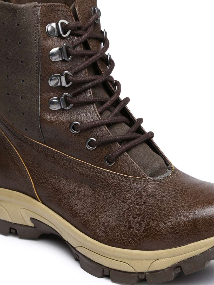 Buy Knotty Derby Men Brown Michael Outdoor Boots Boots for Men 750142 Myntra