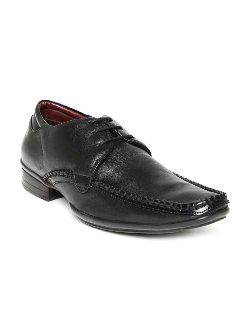 Buy Delize Men Black Leather Formal Shoes Formal Shoes for Men 753076 Myntra