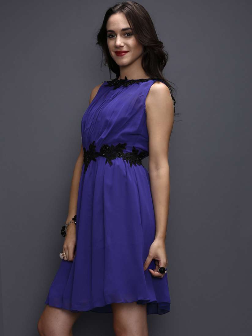 Little mistress fit and flare dress top