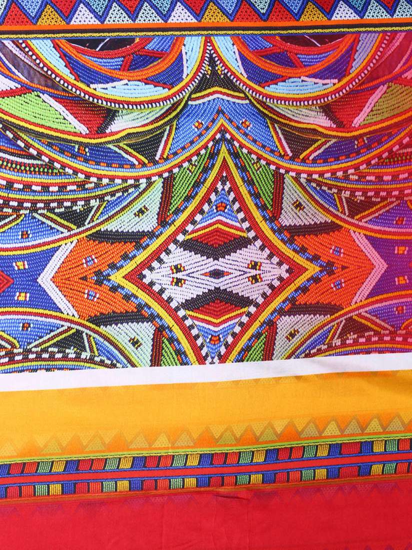 Buy Harra Multicoloured Printed Unstitched Kurti Material Dress Material for Women 768121 Myntra