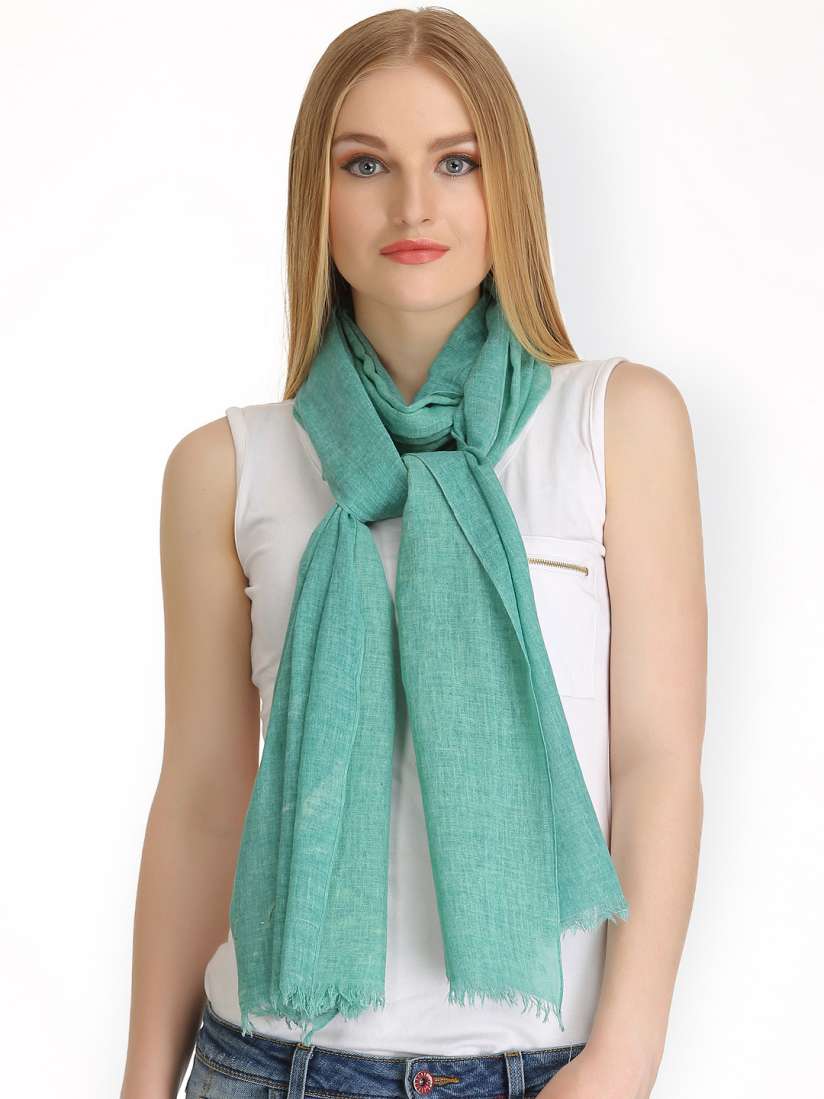 Buy CoolThreads Green Stole Stoles for Women 795394 Myntra