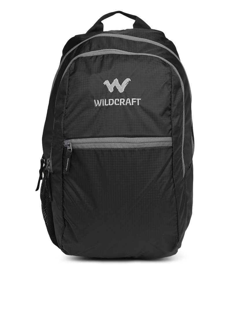 Buy Wildcraft Unisex Black Backpack Backpacks for Unisex 824889 Myntra