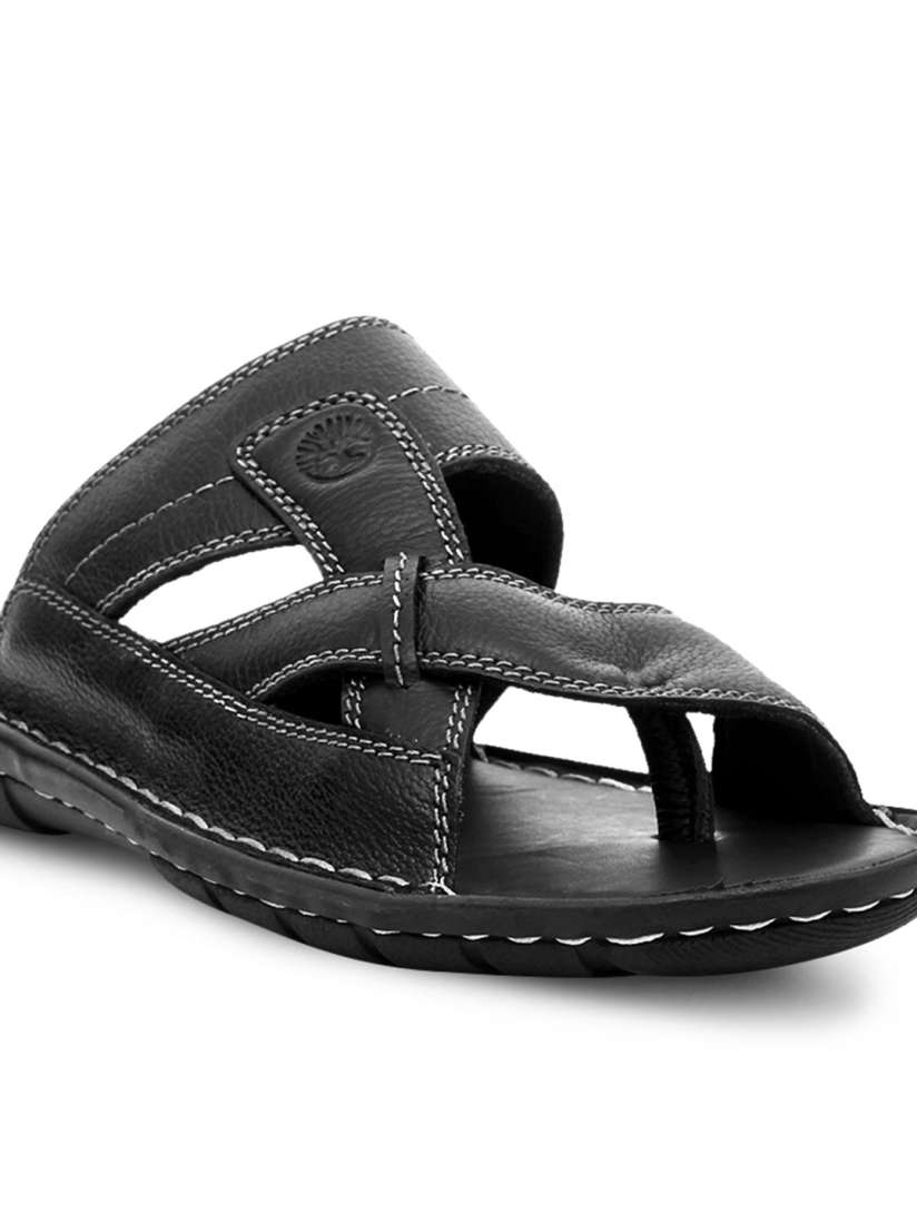Buy Ventoland Men Black Leather Sandals Sandals for Men 829760 Myntra