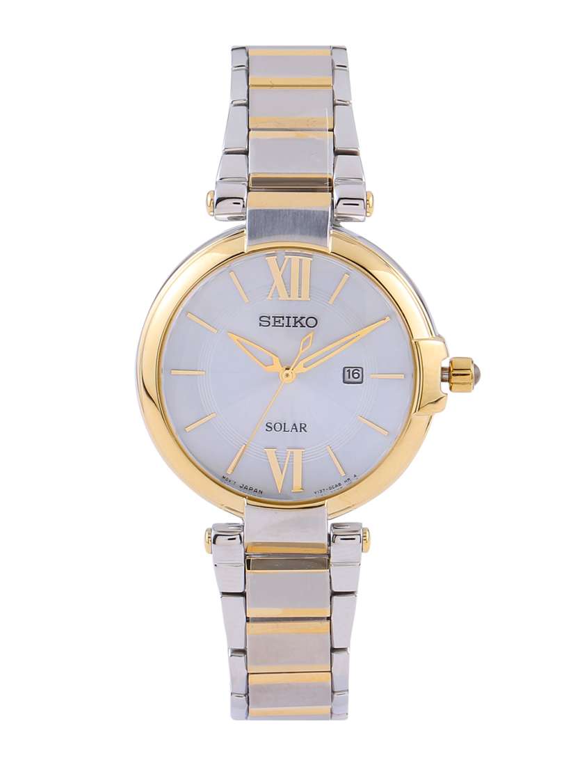 Buy SEIKO Solar Women Silver Analogue watch SUT154P1 Watches for Women 830345 Myntra