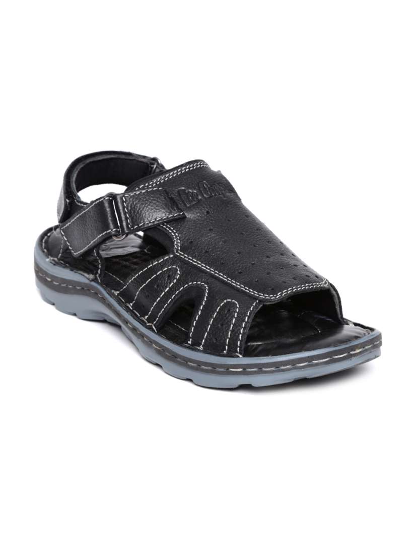 Buy Lee Cooper Men Black Sandals Sandals for Men 833396 Myntra