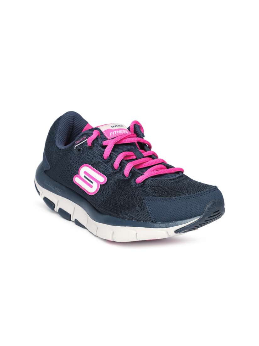 Buy Skechers Women Navy Shape Ups Liv Running Shoes Sports Shoes for Women 851199 Myntra