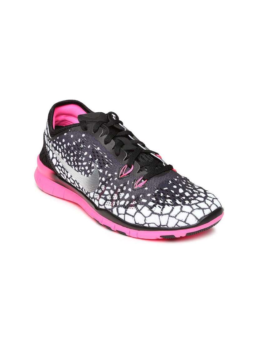 Buy Nike Women Black White Free 5.0 TR FIT 5 Training Shoes Sports Shoes for Women 858209 Myntra