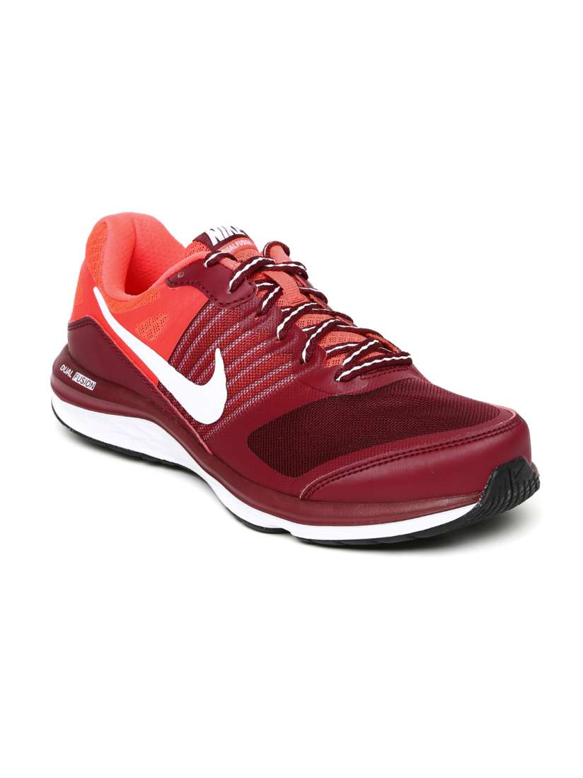Buy Nike Men Maroon Dual Fusion X MSL Training Shoes Sports Shoes for Men 858309 Myntra