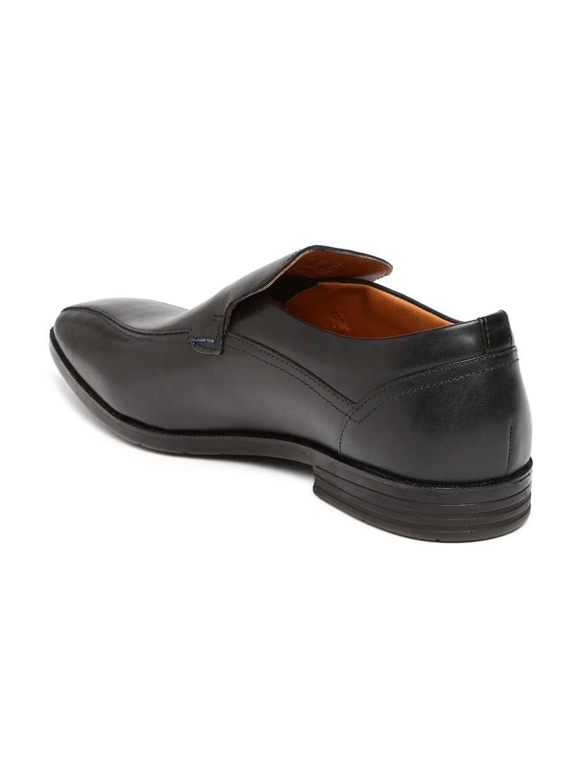 Buy Clarks Men Black Glenrise Step Leather Formal Shoes Formal Shoes for Men 859046 Myntra