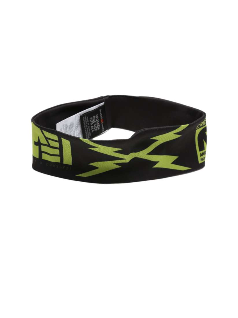 Buy Reebok Women Black Green Printed CrossFit Headband AB6535 Headband for Women 861439 Myntra
