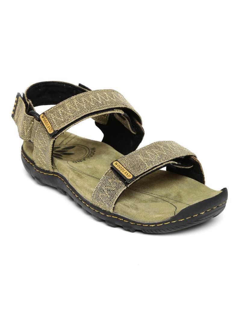 Woodland olive green sandals online