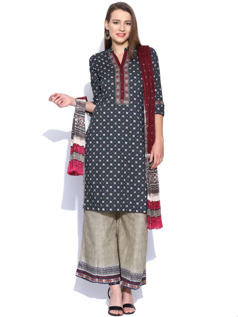 Biba palazzo suits myntra outlet