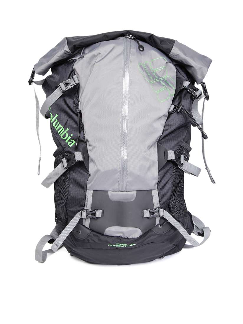 Buy Columbia Unisex Grey Black Trail Pursuit Rucksack Rucksacks for Unisex 896559 Myntra