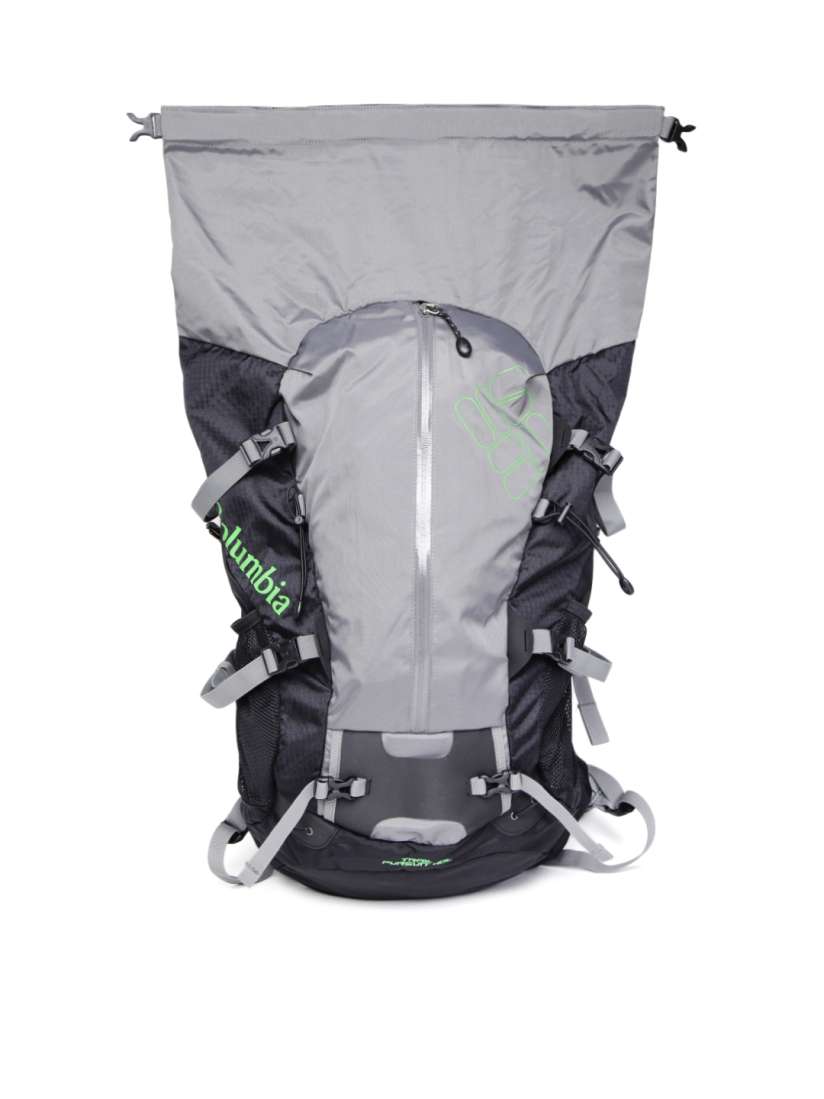 Buy Columbia Unisex Grey Black Trail Pursuit Rucksack Rucksacks for Unisex 896559 Myntra