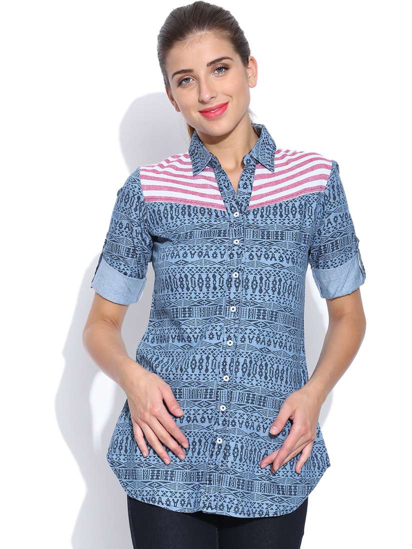 Myntra printed shirts shop