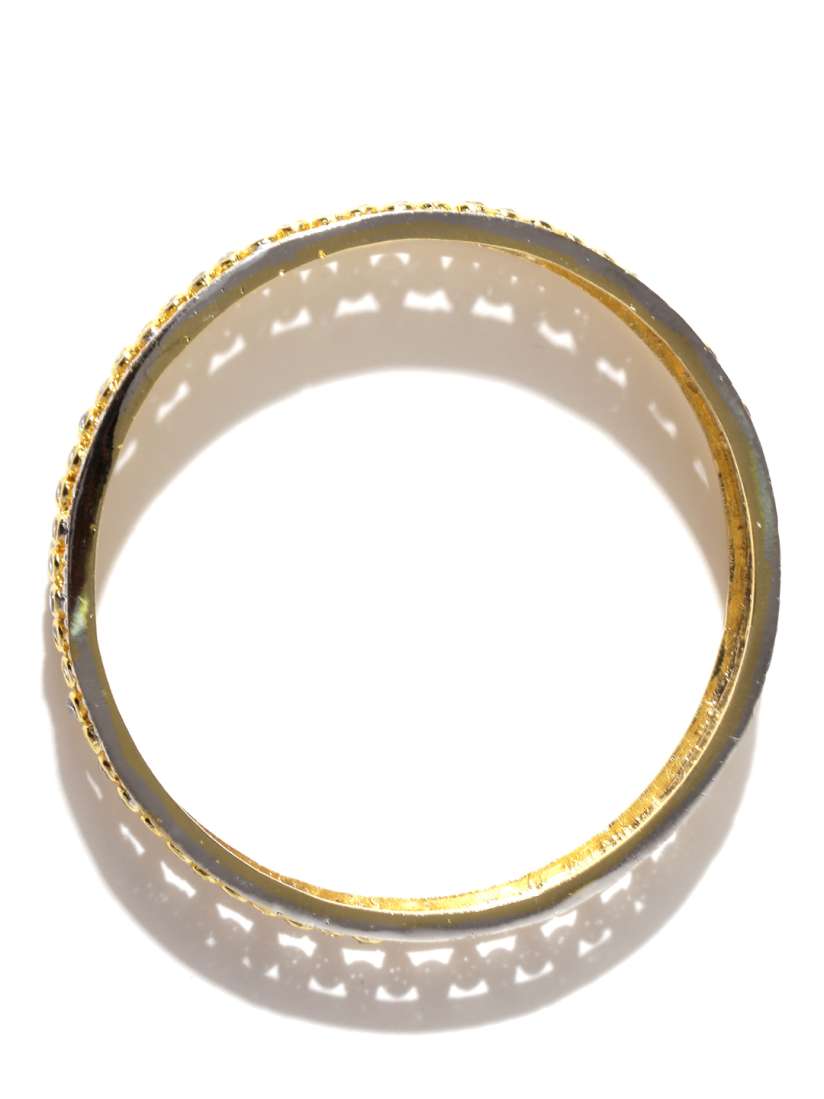 Buy Sukkhi Set of 2 Gold Plated Silver Toned Stone Studded Bangles Bangle for Women 935721 Myntra
