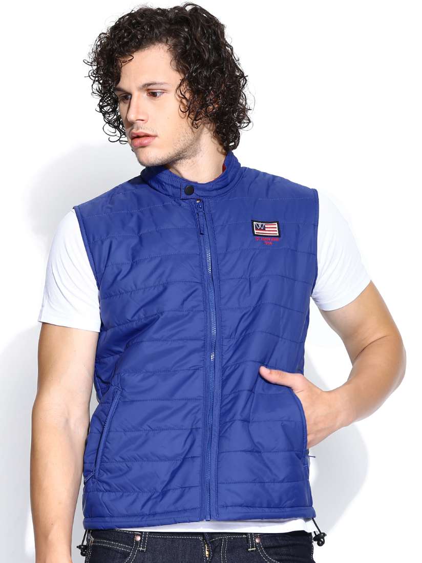 Wrangler sleeveless jackets on sale