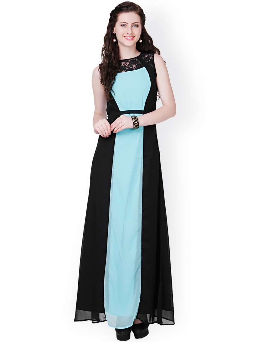 Turquoise and black dress outlet