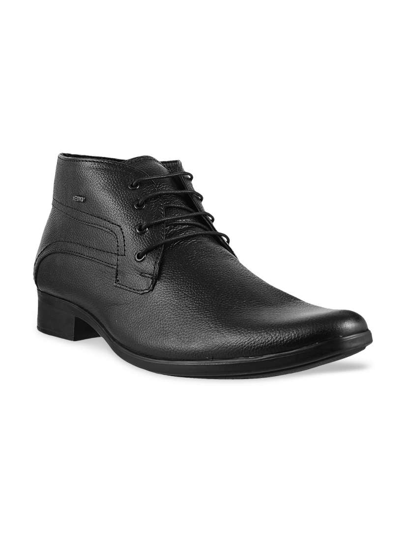Buy Metro Men Black Leather Formal Shoes Formal Shoes for Men 958194 Myntra