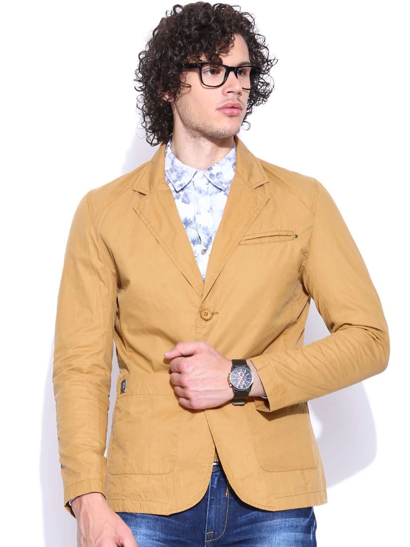 Buy SPYKAR Mustard Yellow Jacket Jackets for Men Myntra