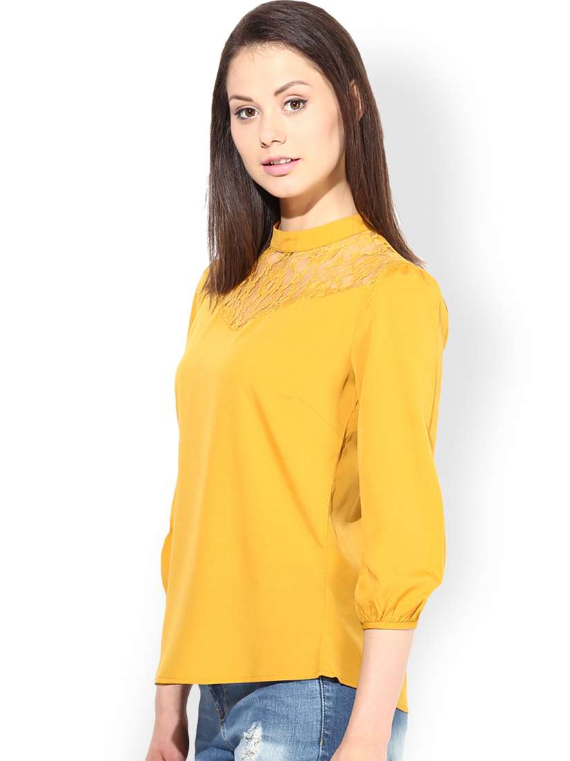 Harpa mustard yellow top outlet