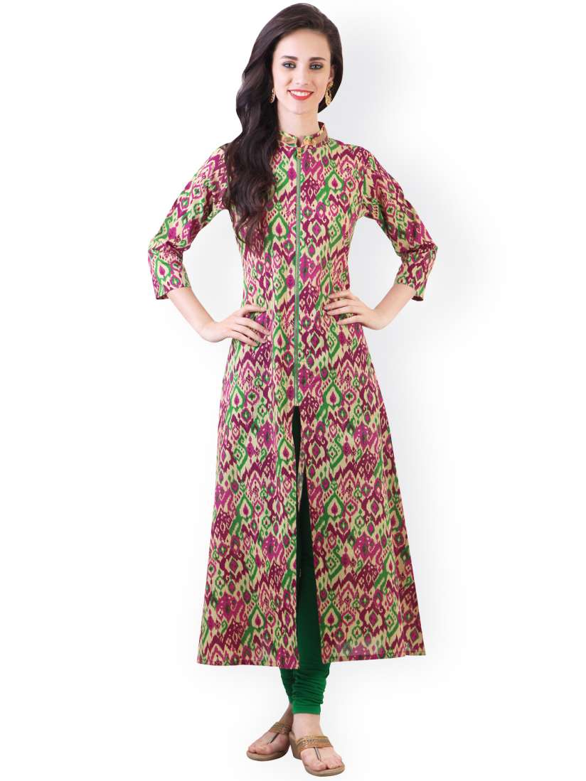 Libas multicoloured printed kurta clearance