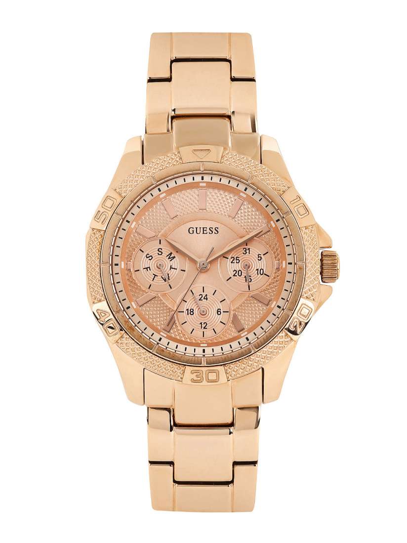 Buy GUESS Women Rose Gold Toned Dial Watch W0235L3 Watches for Women 978868 Myntra