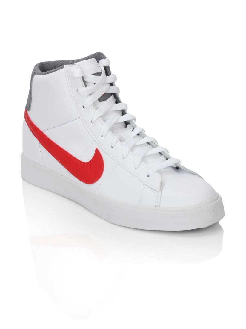 Nike white shoes myntra on sale