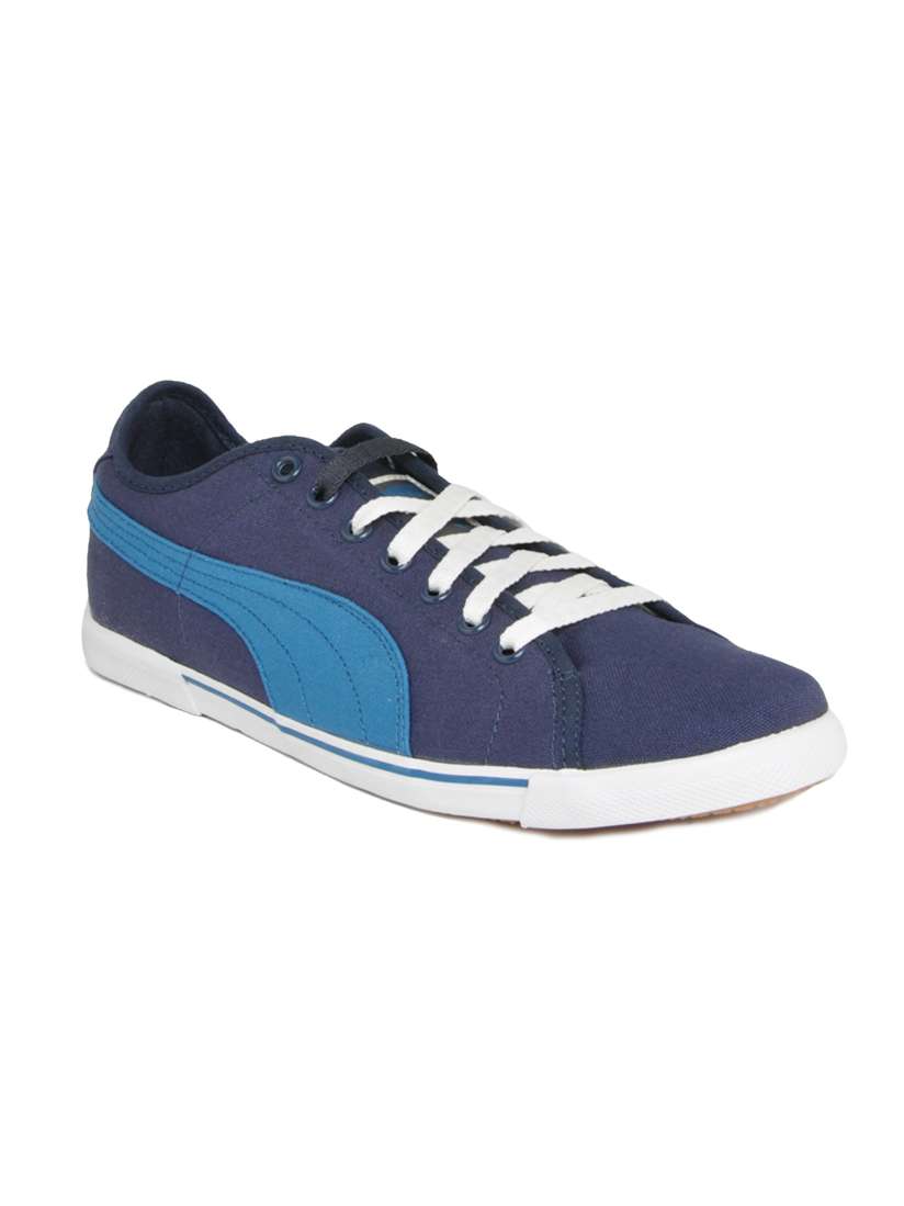 Buy Puma Men Benecio Canvas Blue Casual Shoes Casual Shoes for Men 9218 Myntra