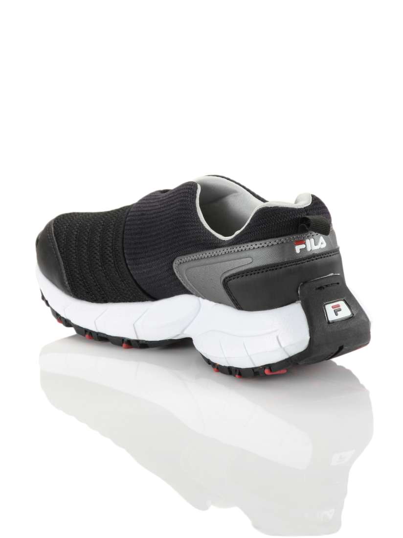 Fila smash iii black sports shoes online