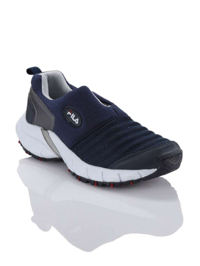 Fila smash iii navy blue running shoes on sale