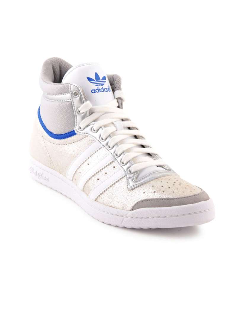 Buy ADIDAS Originals Women Top Ten HI Sleek Silver Casual Shoes Casual Shoes for Women 15271 Myntra